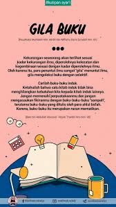 Engkau berpikir tentang dirimu sebagai seonggok materi semata, padahal di dalam dirimu tersimpan kekuatan tak aqidah islam adalah aqidah yang jelas mudah dan jelas, tidak ada kekaburan, kerumitan, kerancuan. Apa Makna Buku Adalah Jendela Ilmu Pengetahuan Cara Golden
