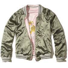 Hollister Reversible Satin Souvenir Bomber Jacket 70 Liked On Polyvore Featurin Flower Print Bomber Jacket Embroidered Bomber Jacket Printed Bomber Jacket