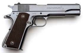 Taurus 1911 38 Super Black And Gold Super 38 Serial Number 36797 There Was A U S Government Contract For Two Shipments Of Super 38 Pistols This Pistol Was One Of 24 Sh Pistol Firearms Guns