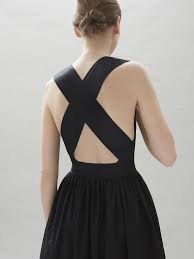 Cross Back Black Summer Dress By Cos Stores Curated By Ajaedmond Com Capsule Wardrobe Minimal Chic Minimalist Style Mi Fashion Summer Black Dress Style