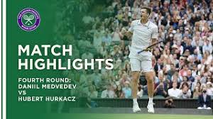 If you like this content, please subscribe my channel: Daniil Medvedev Vs Hubert Hurkacz Fourth Round Highlights Wimbledon 2021 Youtube