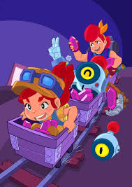 Nani is a robotic brawler that is releasing in the early june update! Frank Fs7n Wfh On Twitter Pam Jessie And Nani On A Ride Brawlstars Fanart