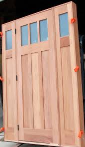 Coordinate your existing range, dishwasher and microwave with a french door fridge featuring a black, white or stainless steel exterior. Custom Craftsman Doors Exterior Mahogany Craftsman Doors 8