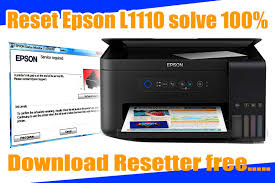How To Reset Epson L1110 With Adjustment Program Solve 100
