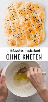 Turkisches Fladenbrot Ohne Kneten Aline Made In 2020 Fladenbrot Fladenbrot Rezept Turkisches Fladenbrot
