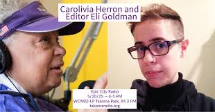 Editor Eli Goldman With Carolivia Herron