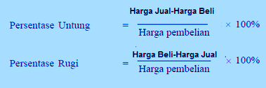 Simple Matematika Cara Menghitung Persentase Keuntungan