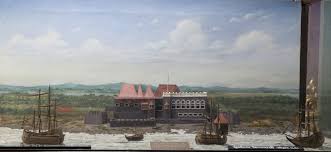 Diorama of Bombay Castle ...