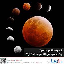 وتحدث هذه الظاهرة عندما تكون الشمس والأرض والقمر في حالة اقتران كوكبي كامل (فيكون خسوفا كليا) أو تقريبي (فيكون خسوفا. Ù†Ø§Ø³Ø§ Ø¨Ø§Ù„Ø¹Ø±Ø¨ÙŠ Ù…Ø§ Ù‡Ùˆ Ø®Ø³ÙˆÙ Ø§Ù„Ù‚Ù…Ø±