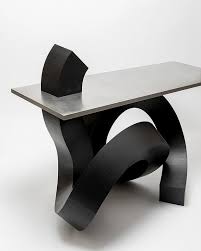 Cursive Structure Serie Inspiree De L Ecriture Cursive Chinoise Par Chulan Kwak Ecriture Cursive Cursivewriting C Design Console Table Table