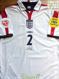You'll receive email and feed alerts when new items arrive. England Home Fussball Trikots 2003 2004