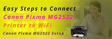 Easy Steps To Connect Canon Pixma Mg2522 Printer To Wifi In 2020 Printer Connection Easy Step