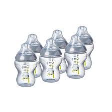 Same day delivery 7 days a week £3.95, or fast store collection. Decorated Baby Bottles 260ml 6 Pack Tommee Tippee