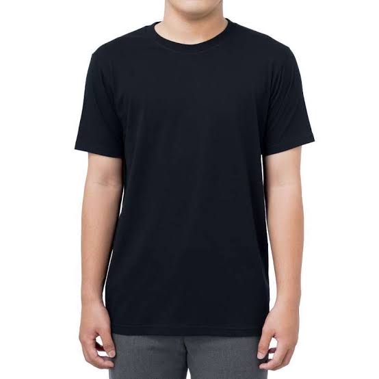 Baju Kaos Polos Hitam - Baju