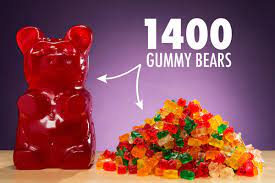 The World S Largest Gummy Bear A 5 Pound Gummi Bear