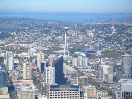 An observation deck, observation platform, or viewing platform is an elevated sightseeing platform usually situated upon a tall architectural structure, such as a skyscraper or observation tower. Columbia Center