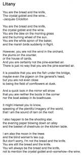 Days 2 3 Of National Poetry Month Litany By Billy Collins Billy Collins Poetry Month Poetry