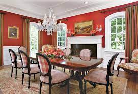 Yet, red dining rooms that are cleverly designed will serve you across seasons. Traditional Red Dining Room Luxe Interiors Design