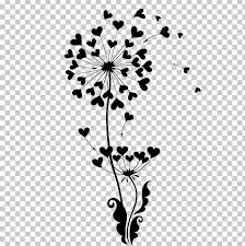 Maybe you would like to learn more about one of these? Common Dandelion Illustration Png Clipart Black Black And White Black Dandelion Branch Dandelion Flower Free Png