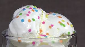 Vanilla ice cream with sprinkles. Vanilla Ice Cream Decorated With Stock Footage Video 100 Royalty Free 10078601 Shutterstock