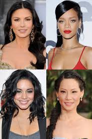 Celebrities With Black Hair Raven Haired Beauties