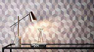 newroom tapete creme geometrisch wurfel grafik vliestapete vlies moderne design optik tapete premium modern inkl tapezier r tapezieren tapeten modernes design