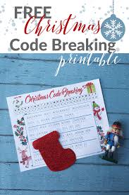You need to guess what the symbols are and drag the correct letters to replace them so you can reconstruct the secret message. Free Christmas Code Breaking Printable Family Style Schooling