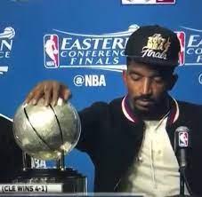 Four games through what has already been a grueling eastern conference finals, miami and boston are dead even at two games apiece. Sports Nation Ohio On Twitter Name A Better Duo Than Jr Smith And Eastern Conference Finals Trophies