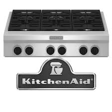 gas stove top: kitchenaid gas stove top