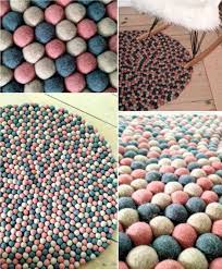 Diy filzkugel untersetzer selber machen neuer lounge chair. Diy Kugelteppiche Erstelle Deine Eigenen Kugelteppiche Aus Filzballen Wollballen Ritohobby De
