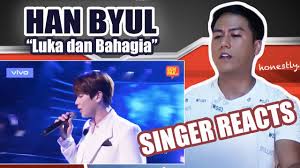 Because hanbyul just did a throwback picture of him during the final of big stage season 2. Han Byul Luka Dan Bahagia Big Stage Final Reaction Youtube