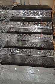 Black Aluminum Diamond Plate Near Me Garage Update 4 Another Rome Paint Stairs Diy Diy Stairs Garage Decor