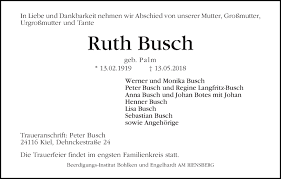 Das regionalportal für lübeck und schleswig holstein, alle wichtigen nachrichten aus ostholstein, lauenburg, stormarn, segeberg, bad schwartau und grevesmühlen. Traueranzeigen Trauer Gedenken