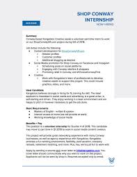 I am writing to apply for the internship offered at company name this summer, which i saw advertised on source. Uca School Of Communication On Twitter Internship Conway Based Kangabloo Creative Seeks A Part Time Intern To Work On Https T Co Kzbkwkeoge During Q4 Of 2018 Duties Include Content Development Social Media Promotion And Creative Work