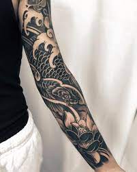 Hình xăm bông hoa đẹp ở bắp tay và cổ tay cho nam. 55 Hinh XÄƒm Full á»Ÿ Tay Ä'áº¹p Nháº¥t 2021 Chuáº©n Tattoo