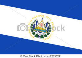 El Salvador Flag Canstock