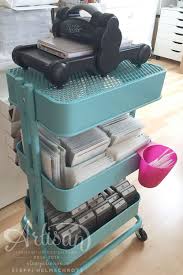Mobile Big Shot Ikea Machts Moglich Stempelwiese Craft Room Storage Ikea Raskog Craft Room