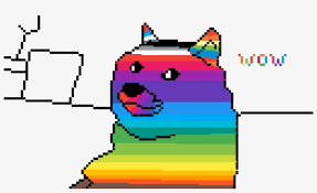 Use the following search parameters to narrow your results Rainbow Doge Doge 1024x576 Png Download Pngkit