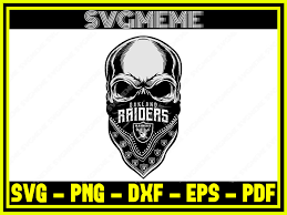 Download Bandanas Oakland Raiders Nfl Svg Png Dxf Eps Pdf Clipart For Cricut Bandanas Oakland Raiders Nfl Svg Digital Art Files For Cricut Svg Meme