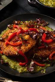 Bryant Terry S Millet Cakes With Smoky Spicy Green Sauce Recipe Recipe Nyt Cooking Green Sauce Cooking