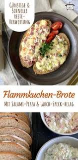 Aus Dem Backofen Flammkuchenbrote Langsam Kocht Besser Rezept In 2020 Abendbrot Langsam Kocht Besser Schnell Kochen