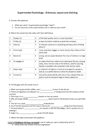 Supermarket Psychology Therapy Worksheets Psychology Operant Conditioning