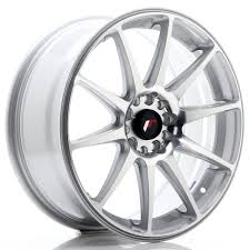 Japan racing wheels, japan racing wheels tags: Jr Wheels Jr11 18x7 5 Et35 5x100 120 Silver Mac Jr