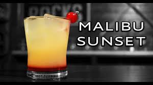 See the ingredients, how to make it, view instrucitonal videos. Malibu Sunset Malibu Rum Cocktail Booze On The Rocks