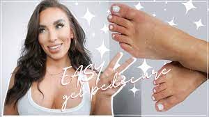 PRETTY WHITE TOES + AN OILY FOOT MASSAGE FOR SMOOTH SKIN ! - YouTube