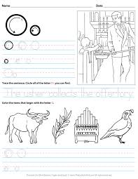 Turnaround 'cause i'm not done yeah. Catholic Alphabet Letter O Worksheet Preschool Kindergarten