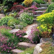 Svazite Zahrady Vyhra Nebo Komplikace Sloped Garden Mediterranean Garden Design Rock Garden Landscaping