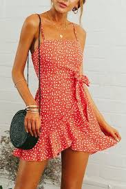 Red Dress Fashion Beautiful Summer Dresses Cute Casual Outfits