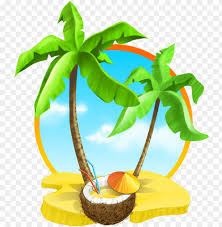 If you have them in your yard, they quickly turn from delight to nuisance when the bulky leaves molt and the heavy shells drop without warning. Coconut Tree Leaves Png Download Coconut Tree Beach Png Image With Transparent Background Toppng
