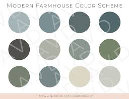 Maybe you would like to learn more about one of these? Modern Farmhouse Color Scheme Digital Download Paint Swatches Whole Home Color Scheme Paint Scheme Interior Design Moodboard E Design In 2021 Farm House Colors Farmhouse Color Scheme House Color Schemes